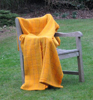 Blanket woven for a Golden Wedding