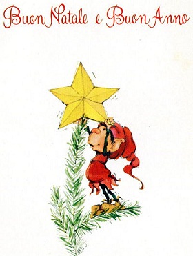Anni 70 Albero Di Natale Vintage.Cartoline Di Natale Vintage Brocante Viola Vintage