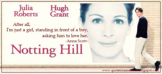 Notting Hill Quotes. QuotesGram
