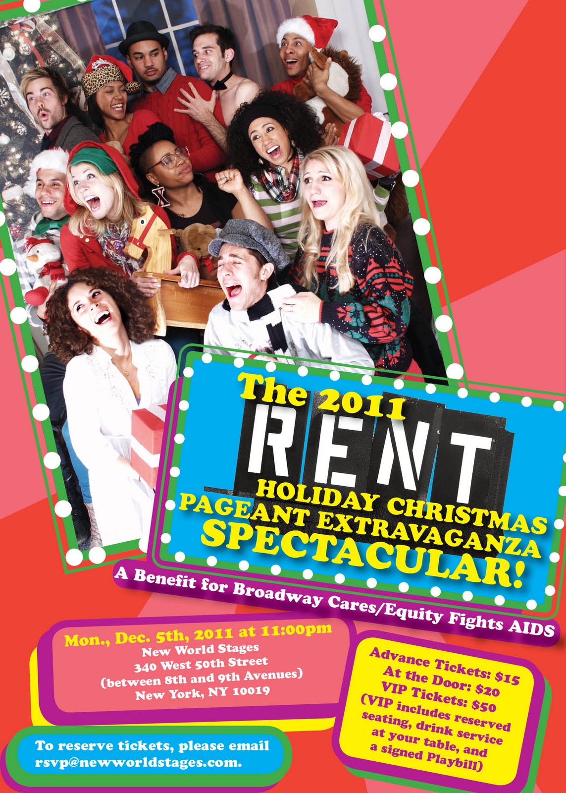 Everything Is RENT THE 2011 RENT HOLIDAY CHRISTMAS PAGEANT