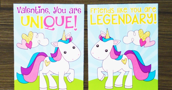 artsy-fartsy mama: Free Printable Unicorn Valentines