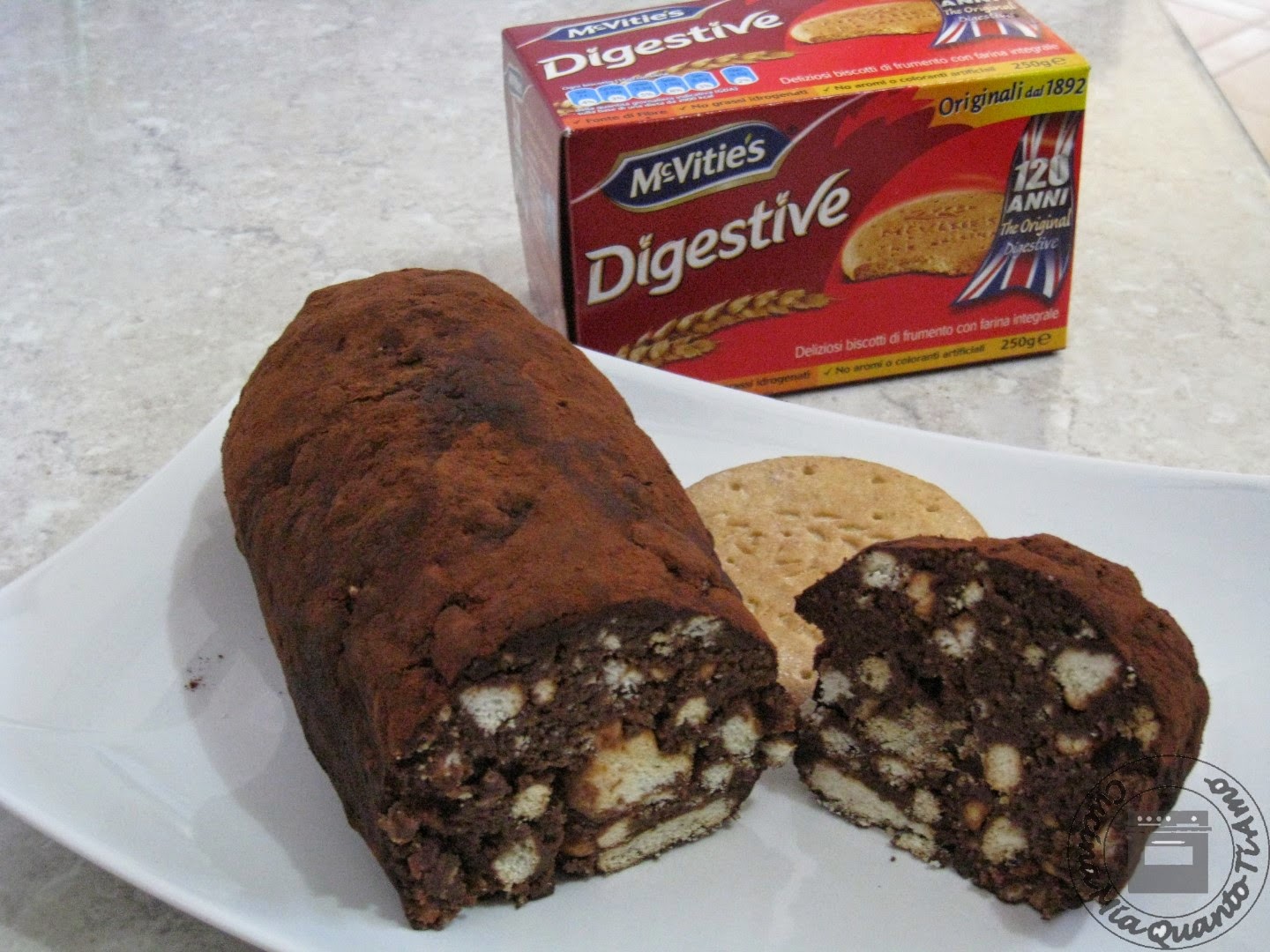 Cucina Mia Quanto Ti Amo Salame Di Cioccolata Con I Biscotti Mcvitie S Original Digestive
