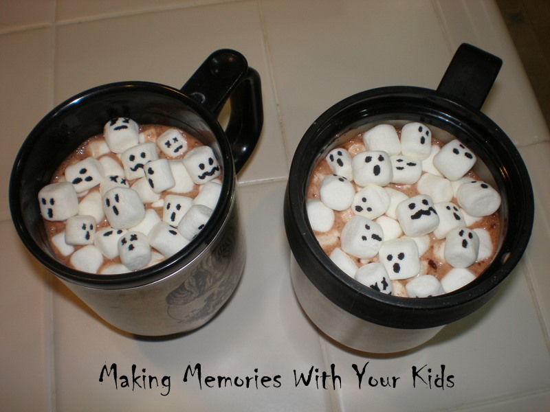 Hot Chocolate Halloween Style Making Memories With Your Kids