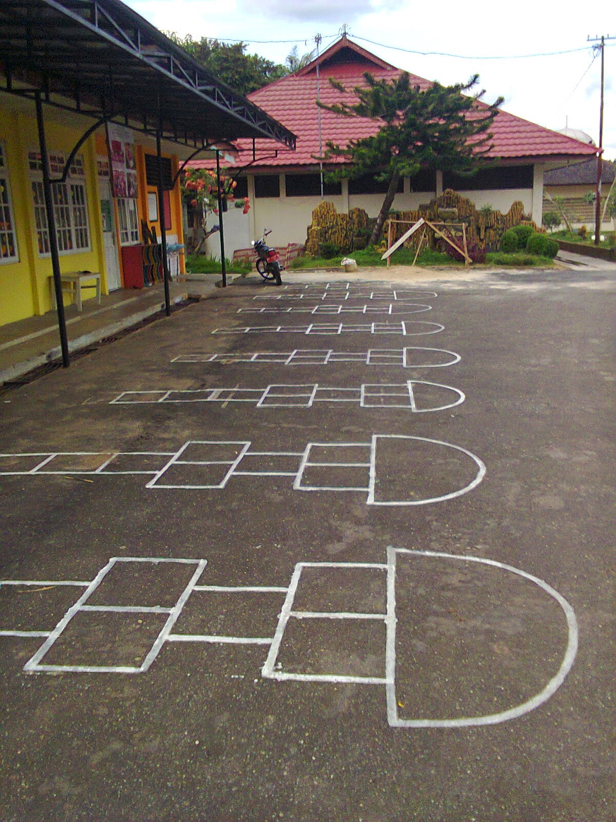 Permainan Tradisional Engklek | SENI - BUDAYA INDONESIA