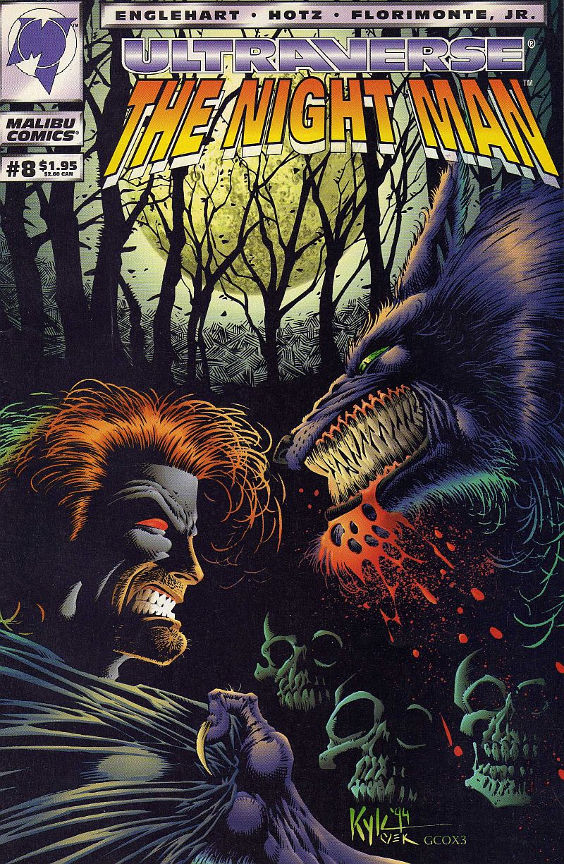 Night Man 001 October 1993 Malibu