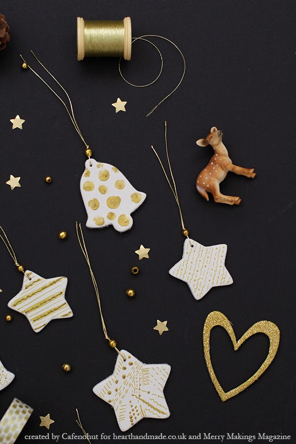 Black and gold gift wrap tutorial