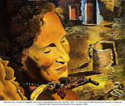 Salvador Dali's painting 'Portrait of Gala with two Lamb Chops Balanced on .