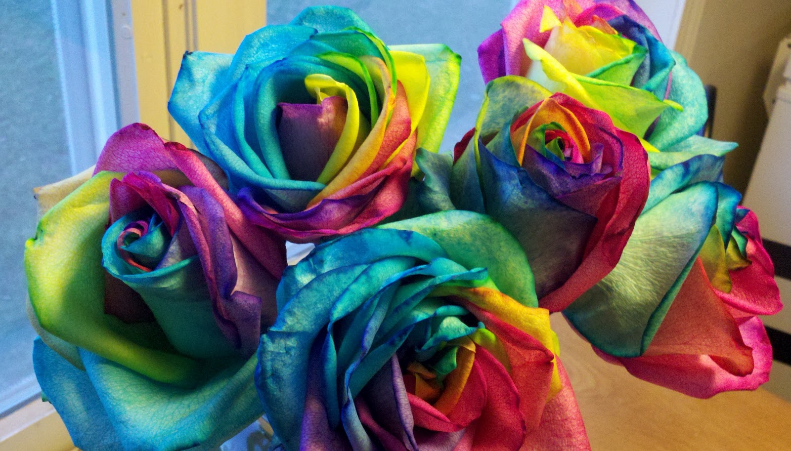 Tie Dye Roses