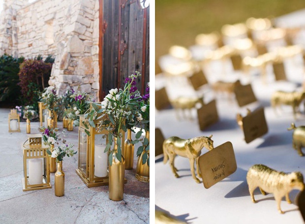 An Easy Wedding Decoration Diy My Colour Of Choice Is Gold Particularly For Autumn And Winter Weddings Just Take A Look At These Fantastic Diy Ideas Find More On Pinterest Page