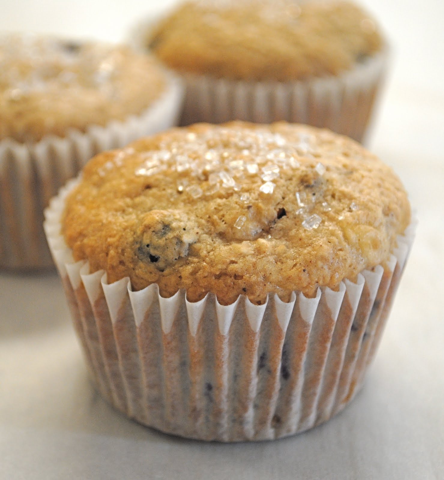 Gourmet Girl Recipe Healthy Banana Blueberry Muffins with Oat Bran