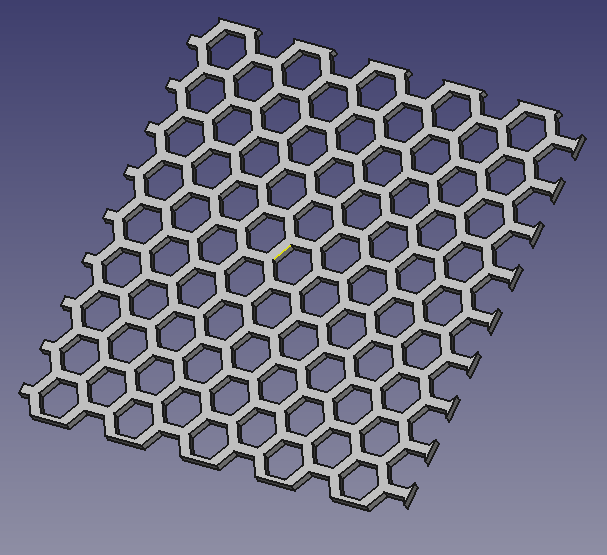 Linux for an engineer FreeCAD Perforated Sheets and