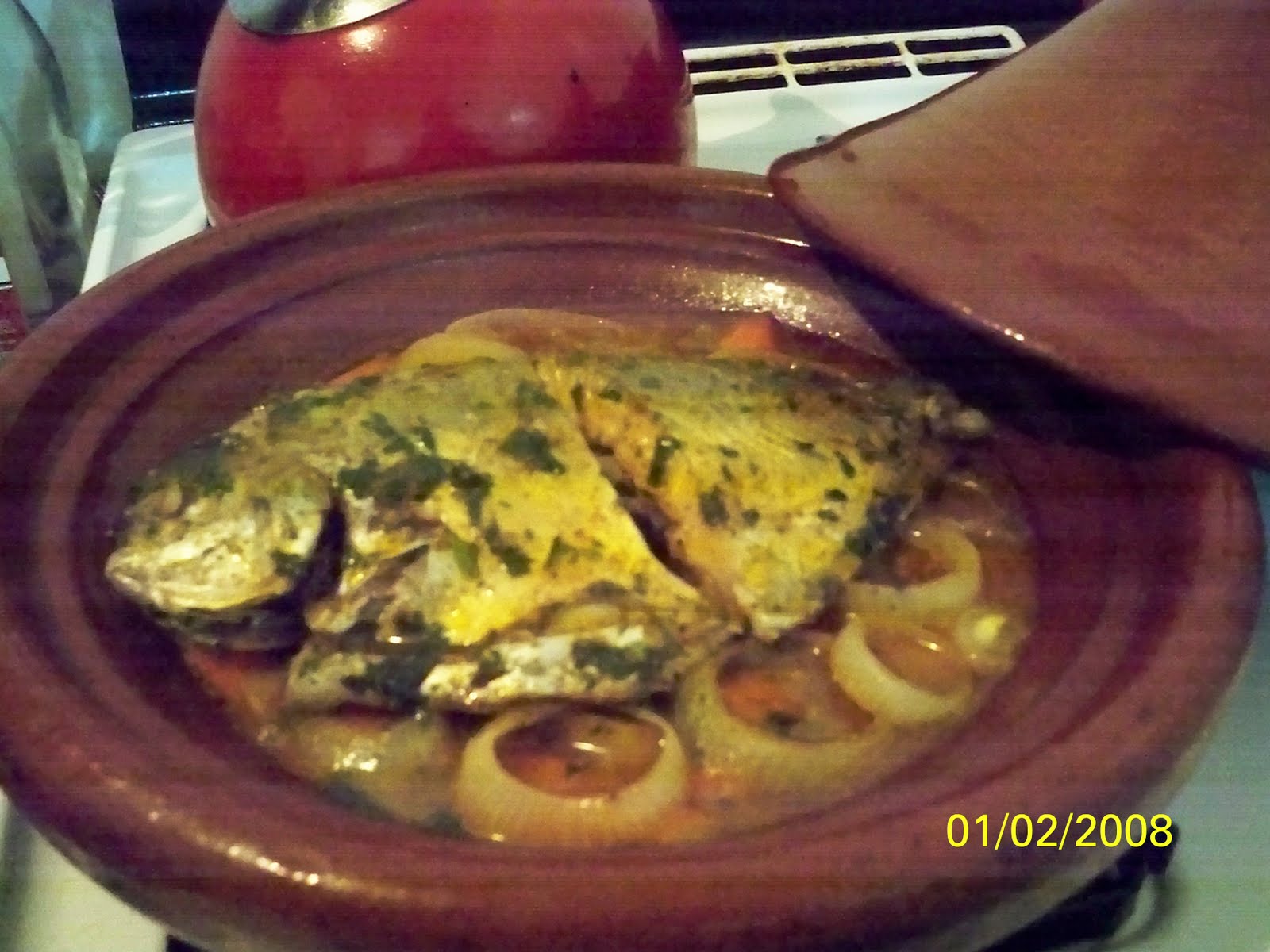 Sweet Coconut and Cumin Moroccan Fish Tagine