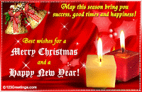 Mrs. Jackson&#039;s Class Website Blog: Merry Christmas and a Happy New Year Cards