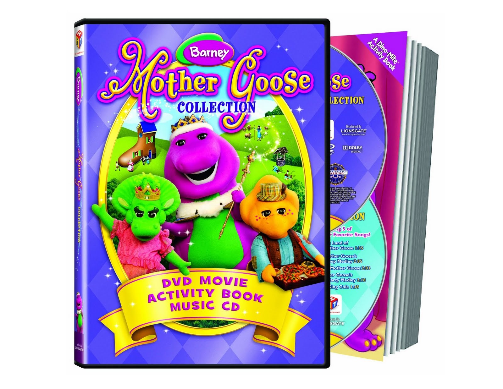 Barney: Mother Goose Collection Review & Giveaway.