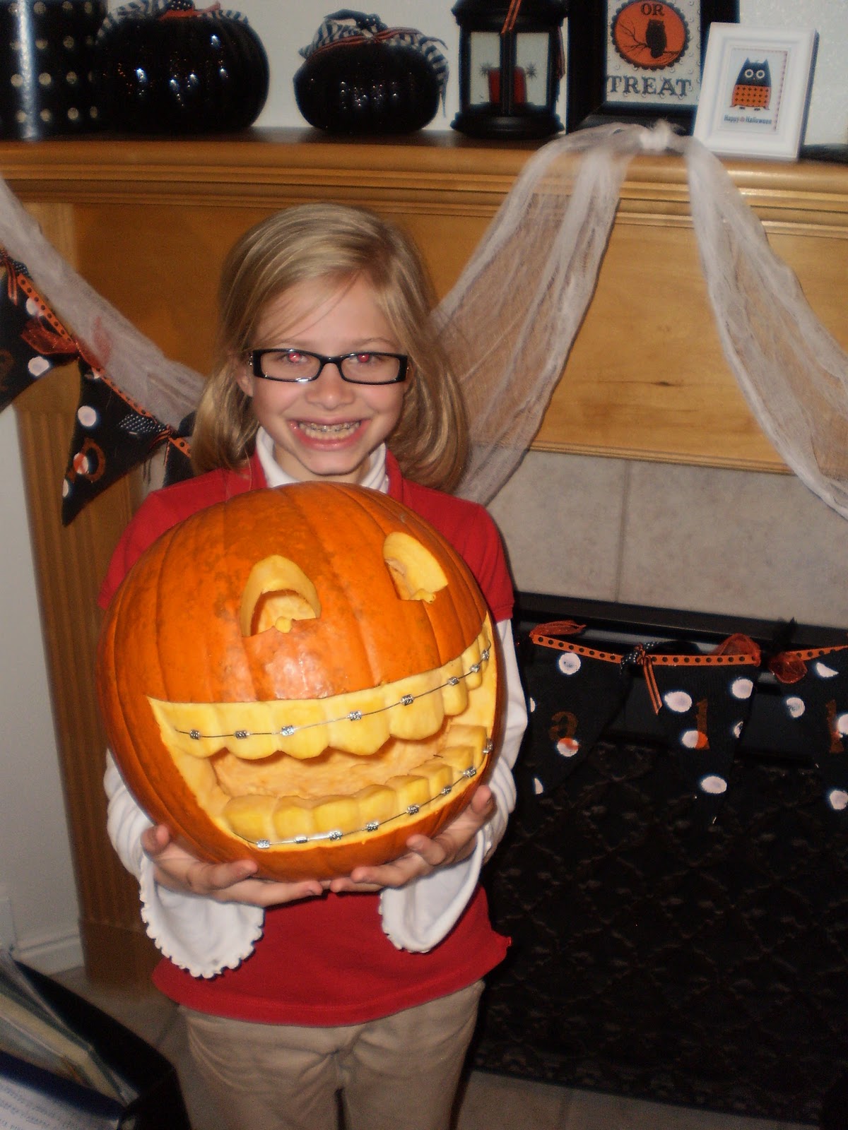 Baker's Bright Ideas: Dental Pumpkin