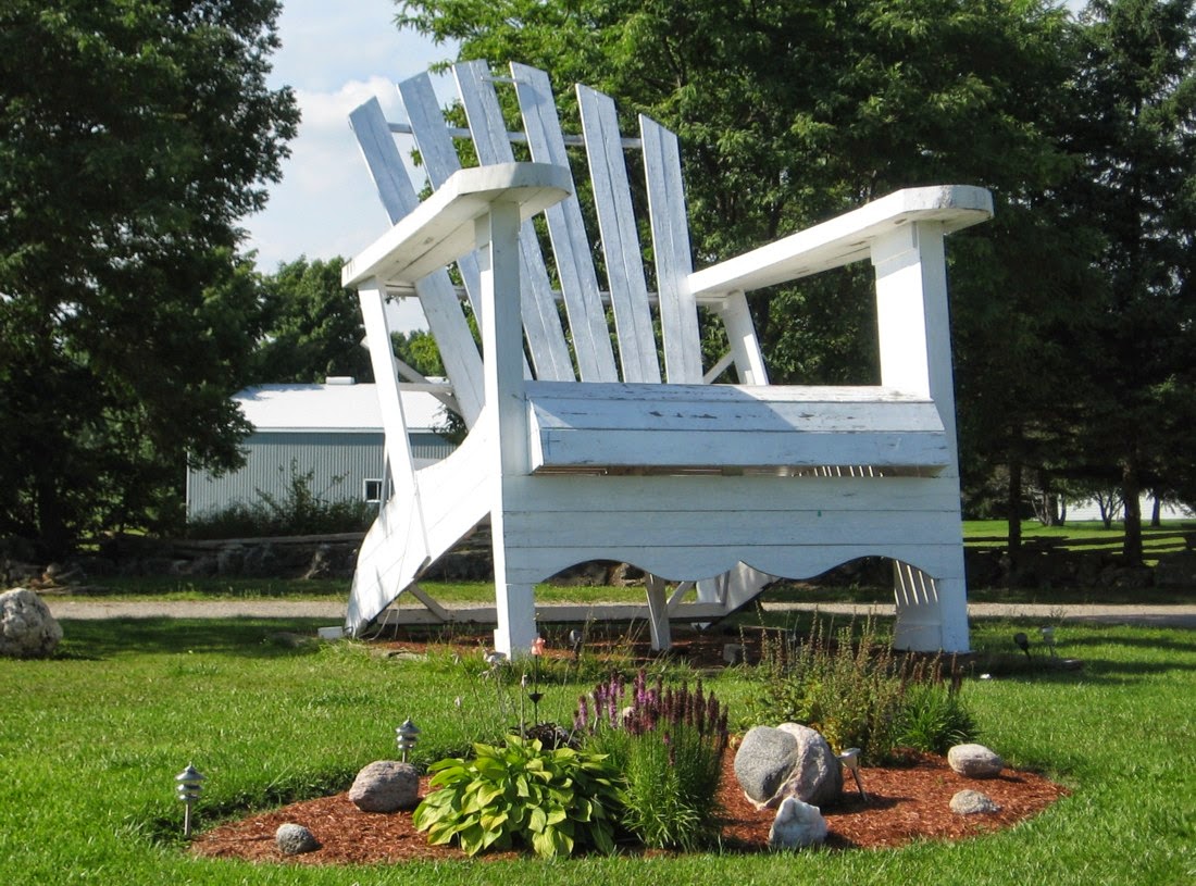 Road Trips! Varney, Ontario World's Largest Adirondack Chair