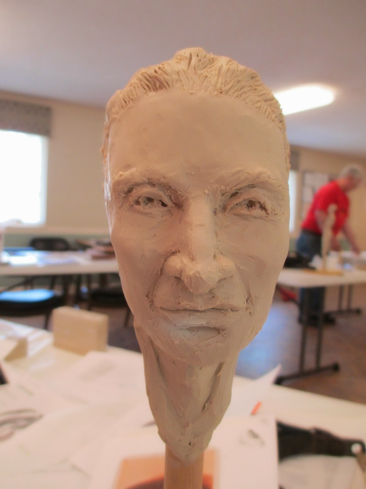Knotty Wood Spirits Clay Sculpting Class