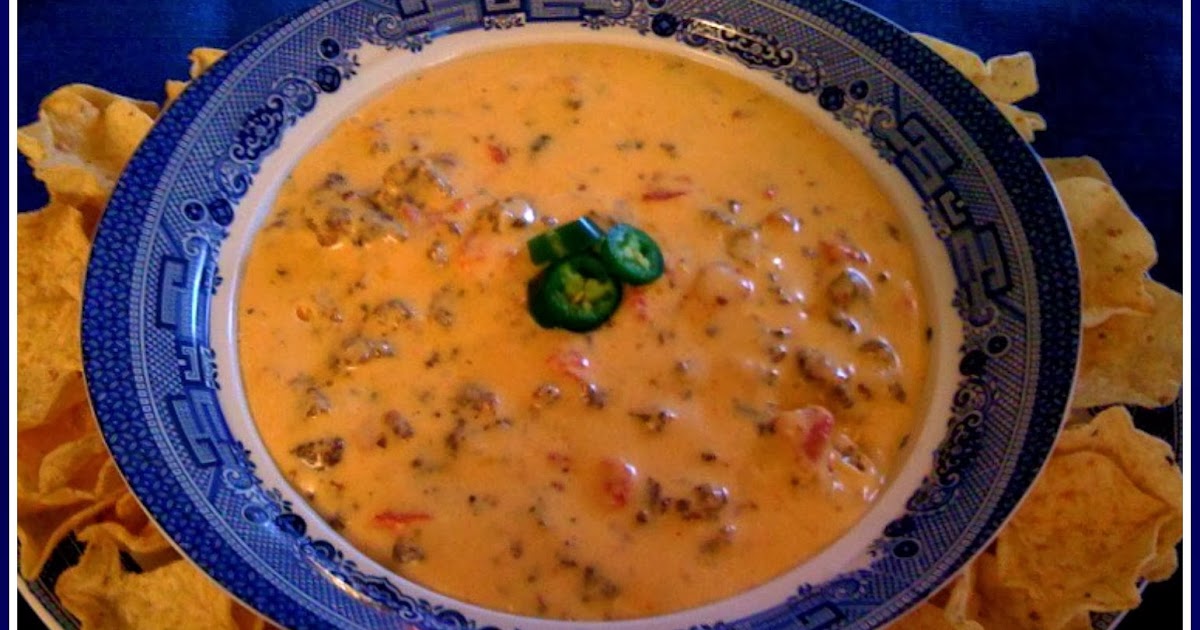 Sweet Tea and Cornbread Cheesy Sausage Dip!
