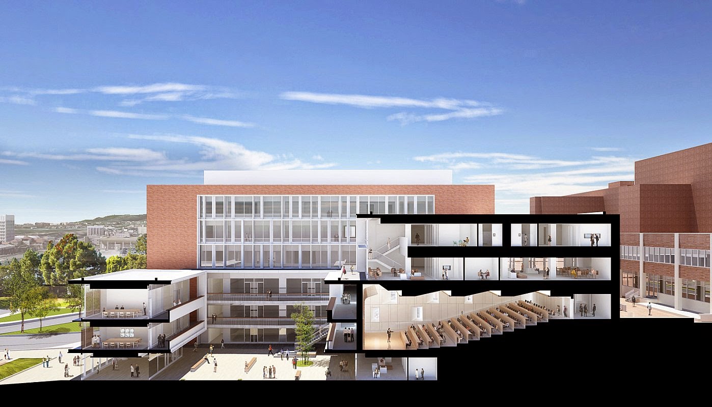 Building Los Angeles UCLA Medical School Expansion Takes Form