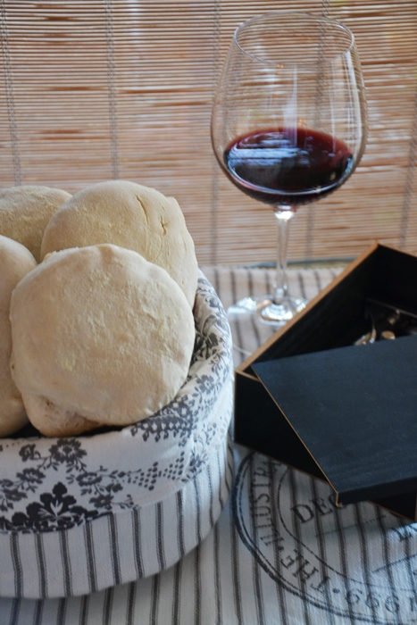 pane arabo con esuberi di pasta madre
