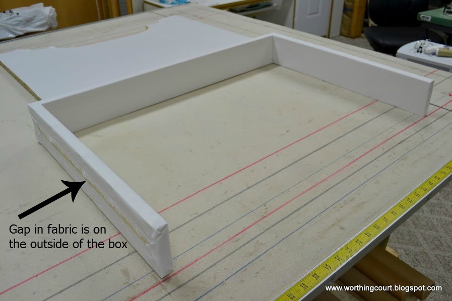 How To Make An Upholstered Cornice Part I Worthing Court