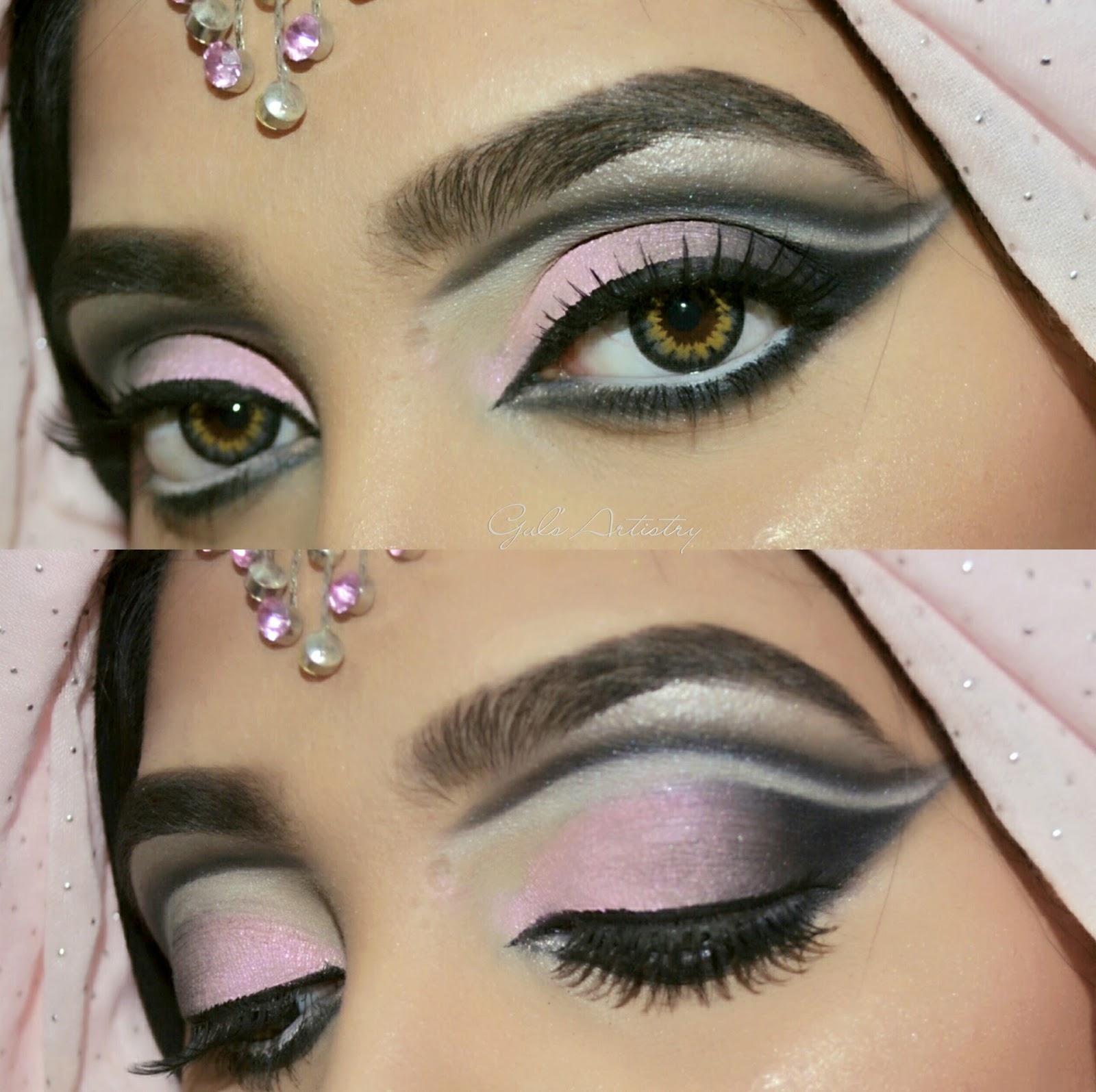 Gul's Artistry Dress Your Face Inspired Double Cut Crease Makeup Tutorial