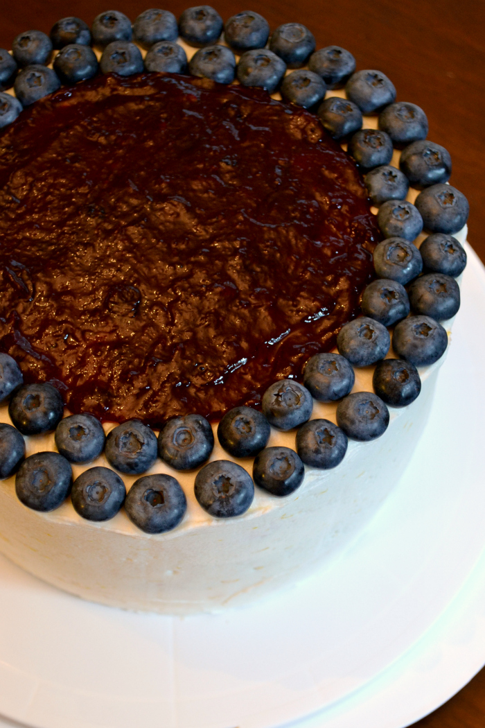 dissolved into something: Blueberry Lemon Cake