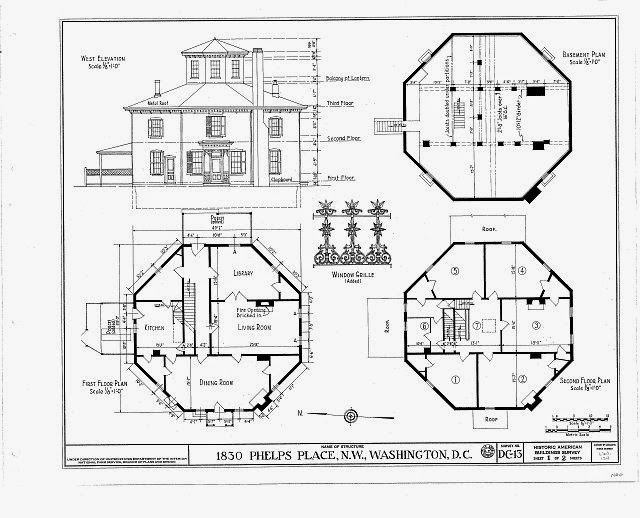 Octagon House Plans the house history man: the other octagon house in washington dc Octagon House Plans the house history man: the other octagon house in washington dc