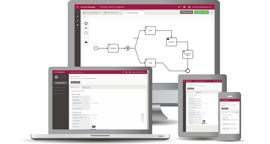 Flokzu workflow automation responsive examples