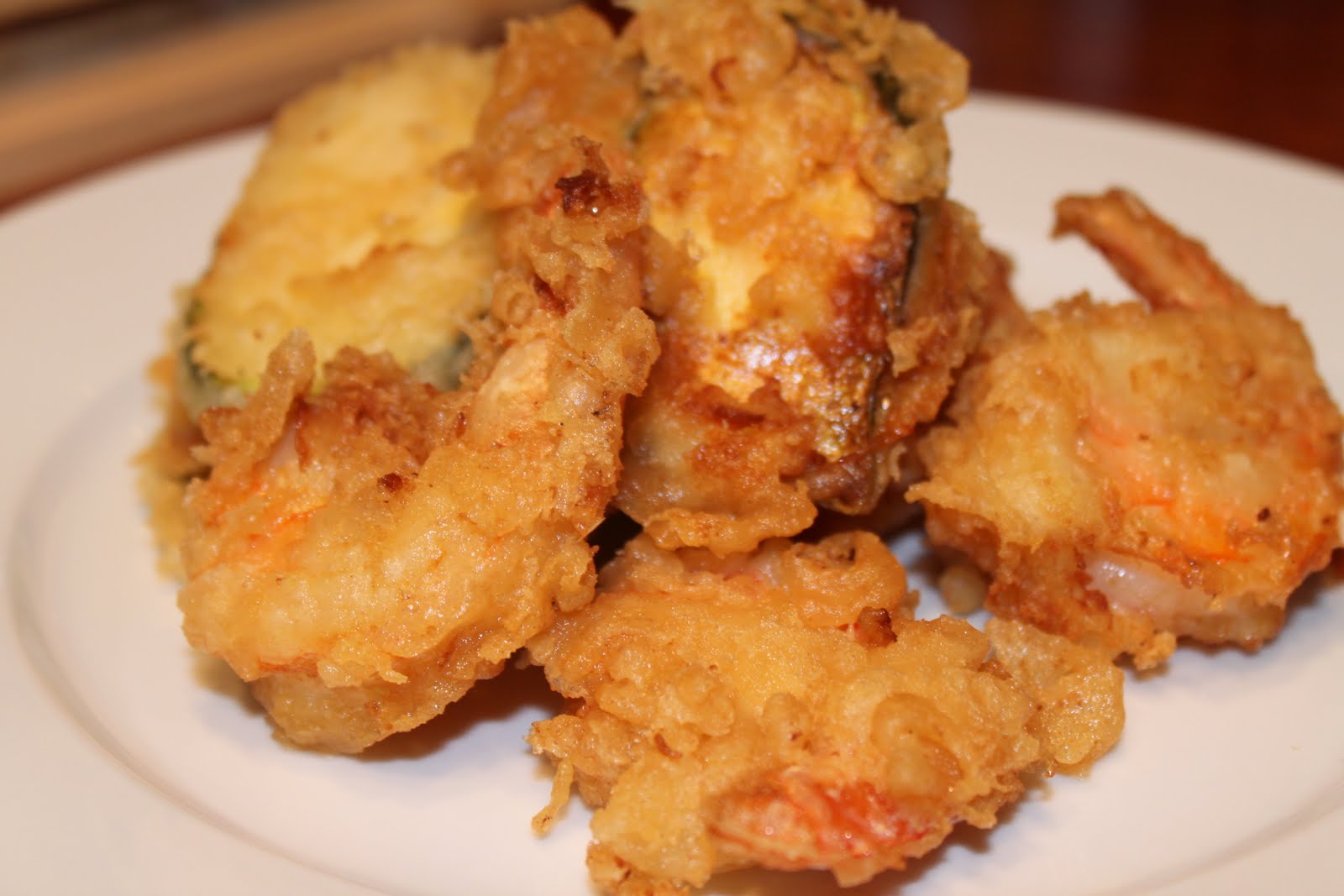 Mae's Kitchen Tempura Shrimp with Homemade Sake Dipping Sauce