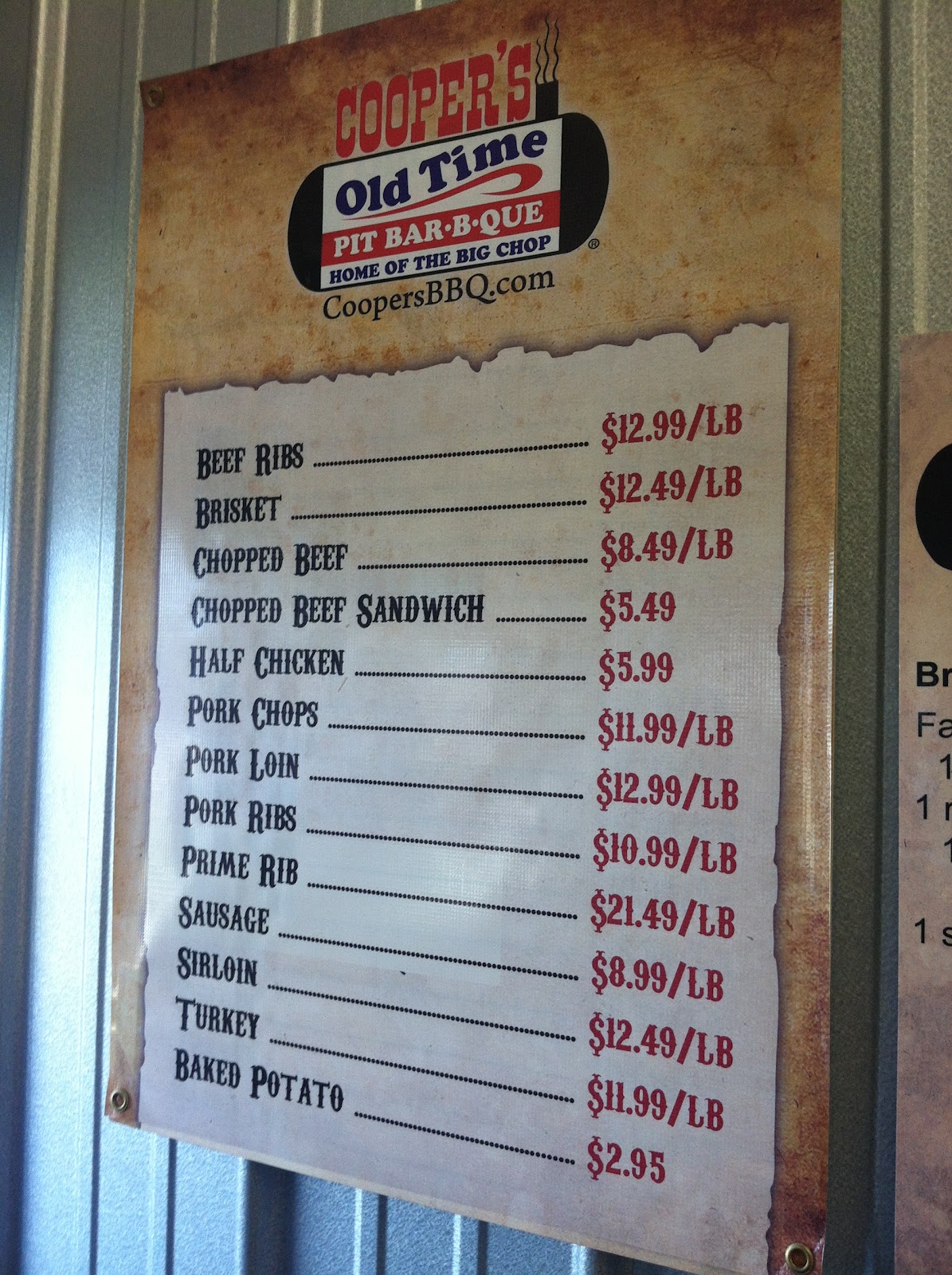 Cooper's Old Time Pit BBQ Fort Worth