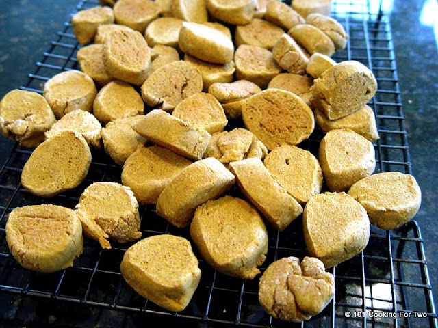 Healthy Homemade Dog Treats from 101 Cooking For Two