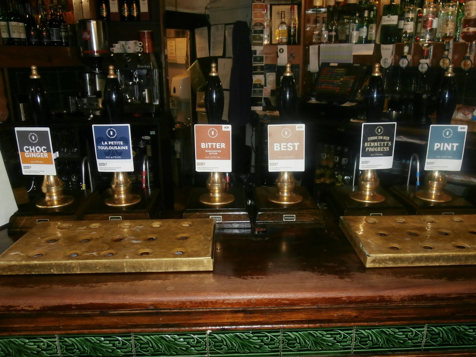 Beers, Steam and Nationals: Manchester Pubs