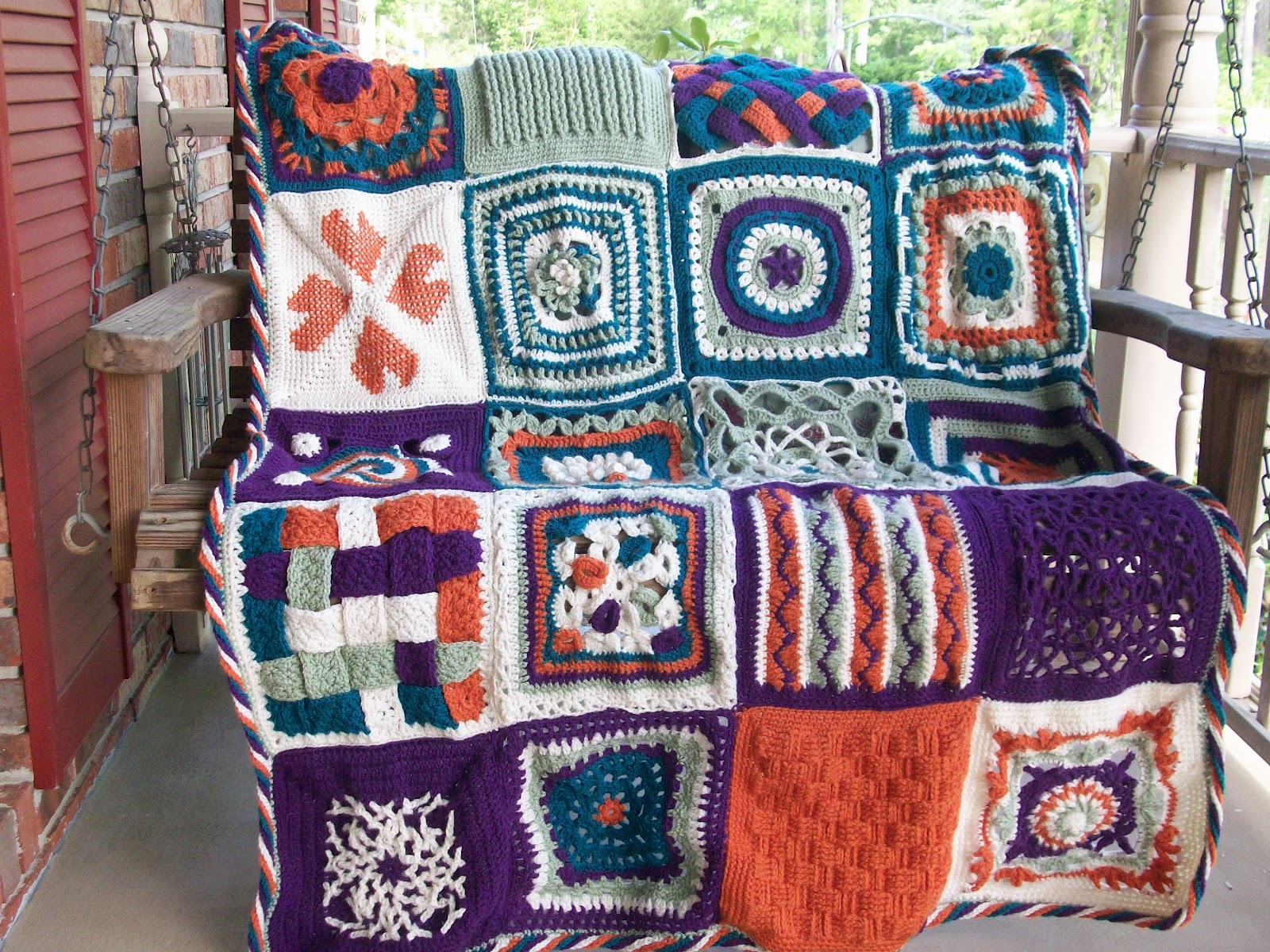 Breathing in Grace Chain Reaction Afghan!!!