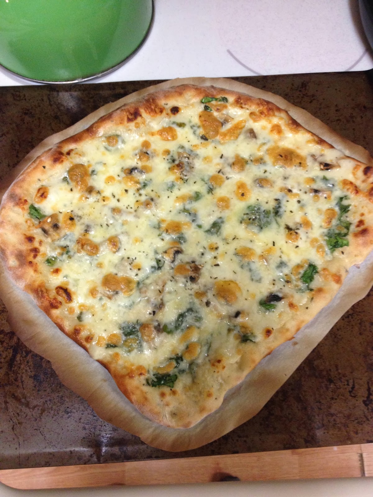 The Mellow Mallow Easy Garlic & Herb Pizza Crust Recipe