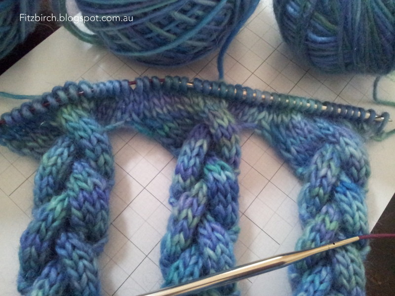 FitzBirch Crafts: Braided Cowl