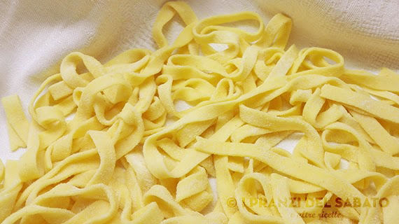 Pasta fresca all'uovo con semola di grano duro