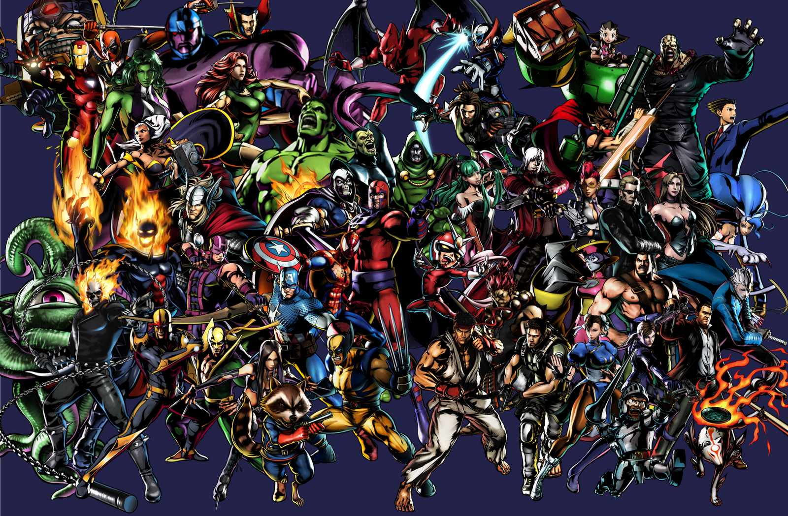 WALLPAPER DE MARVEL VS CAPCOM wallpaper de marvel vs capcom: