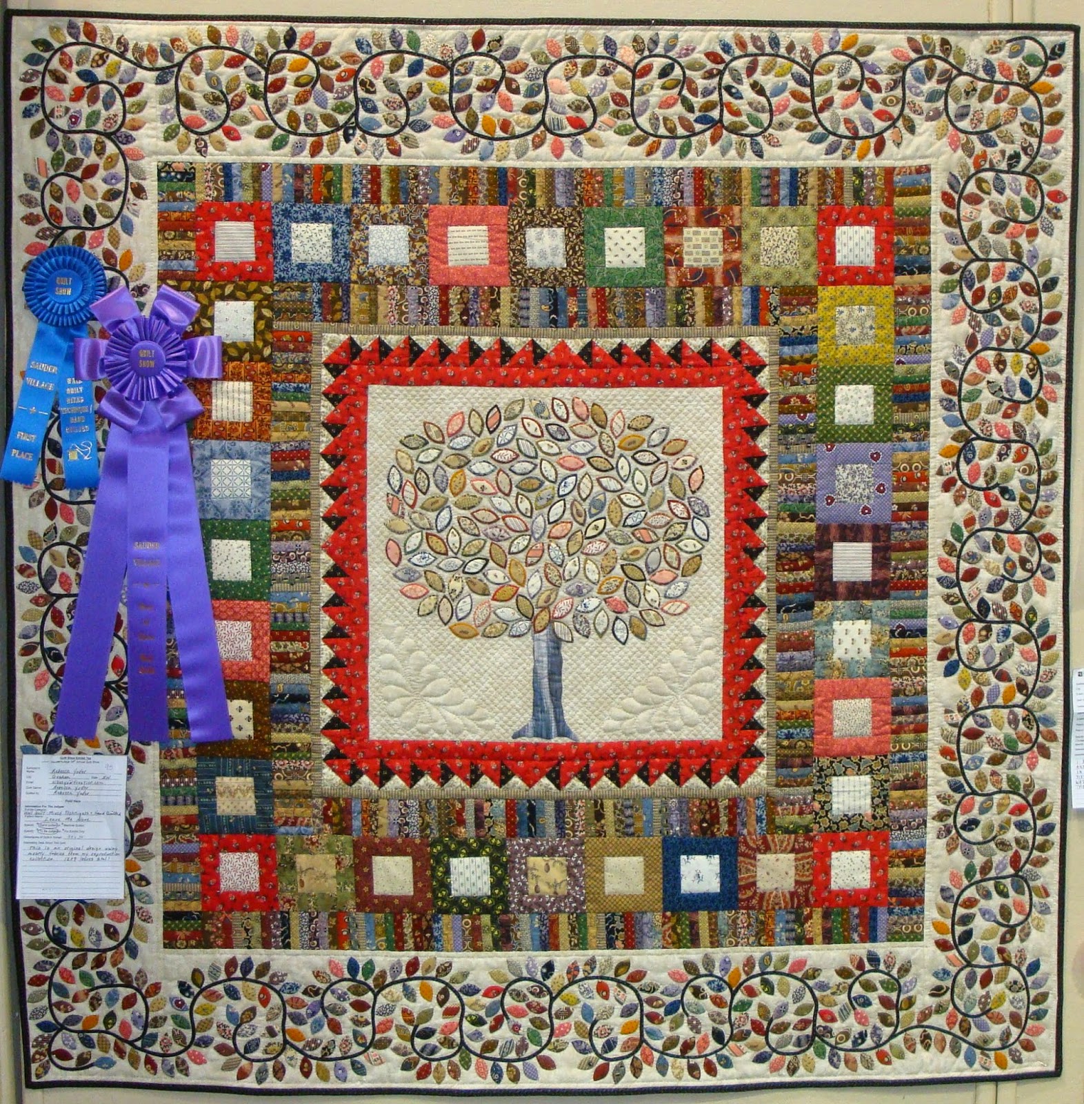 FABRIC THERAPY Sauder Village Quilt Show Part One...