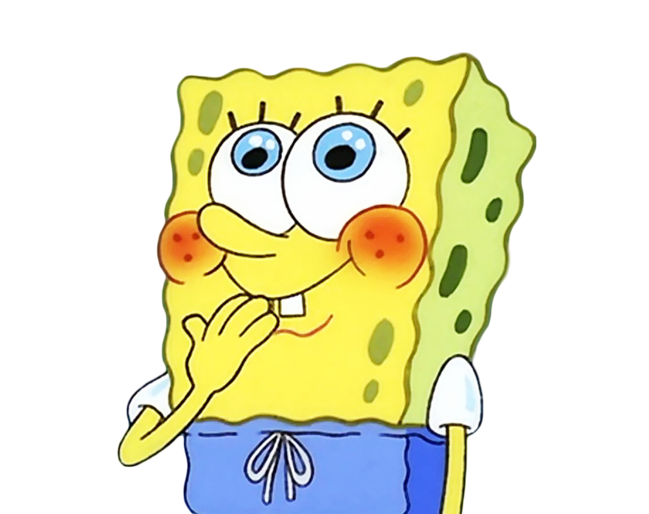 Cartoon Characters Bob Esponja PNG