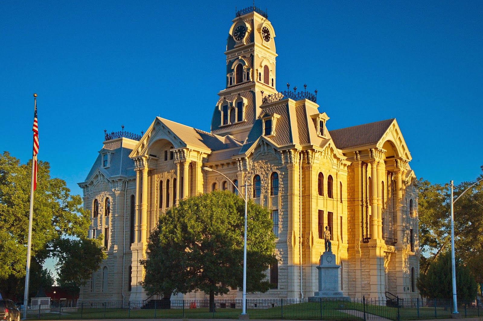 Texas Courthouse Trails Second Empire Architecture in Texas Courthouses