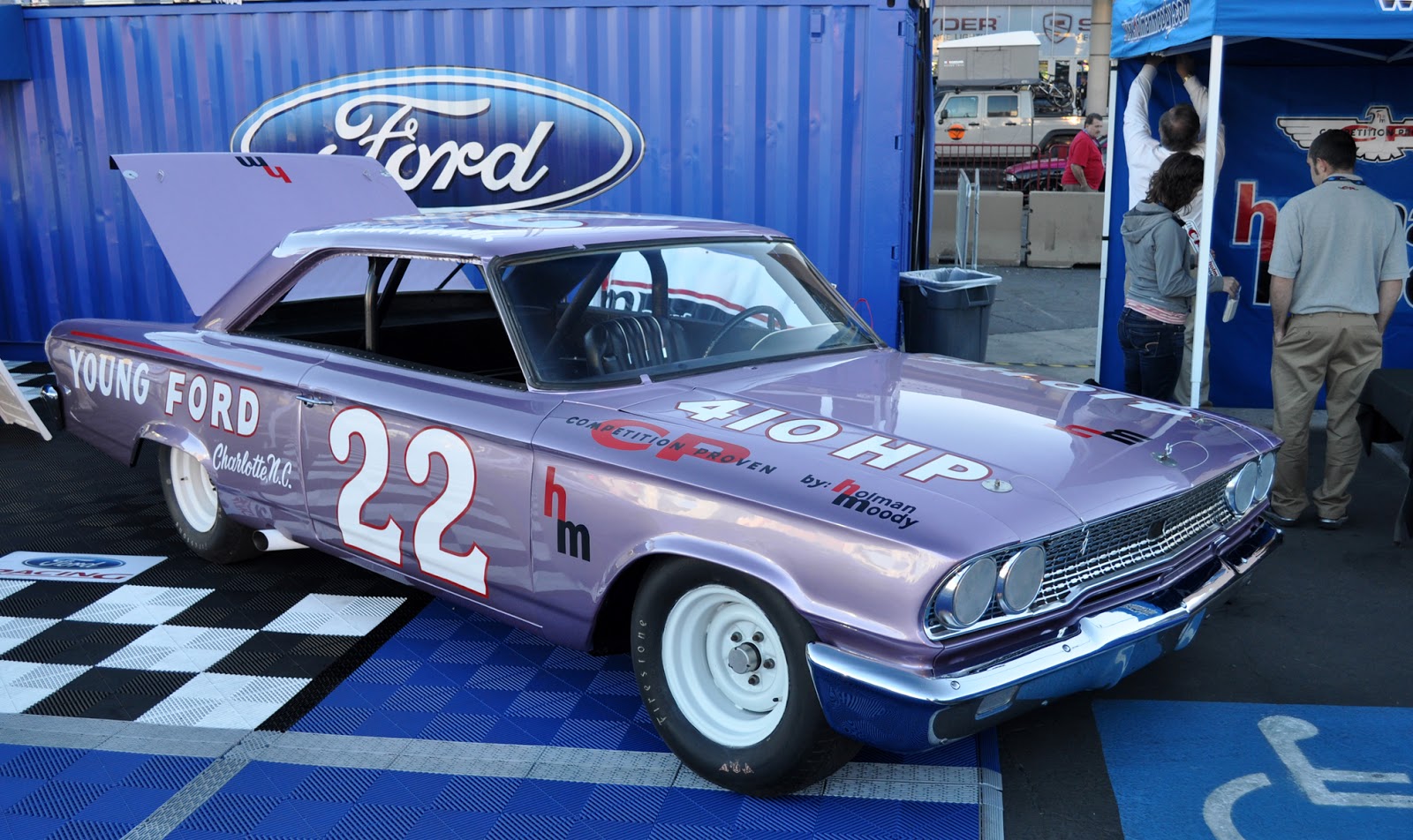 Just A Car Guy the Holman Moody prepped, Fireball Roberts 1963 Ford