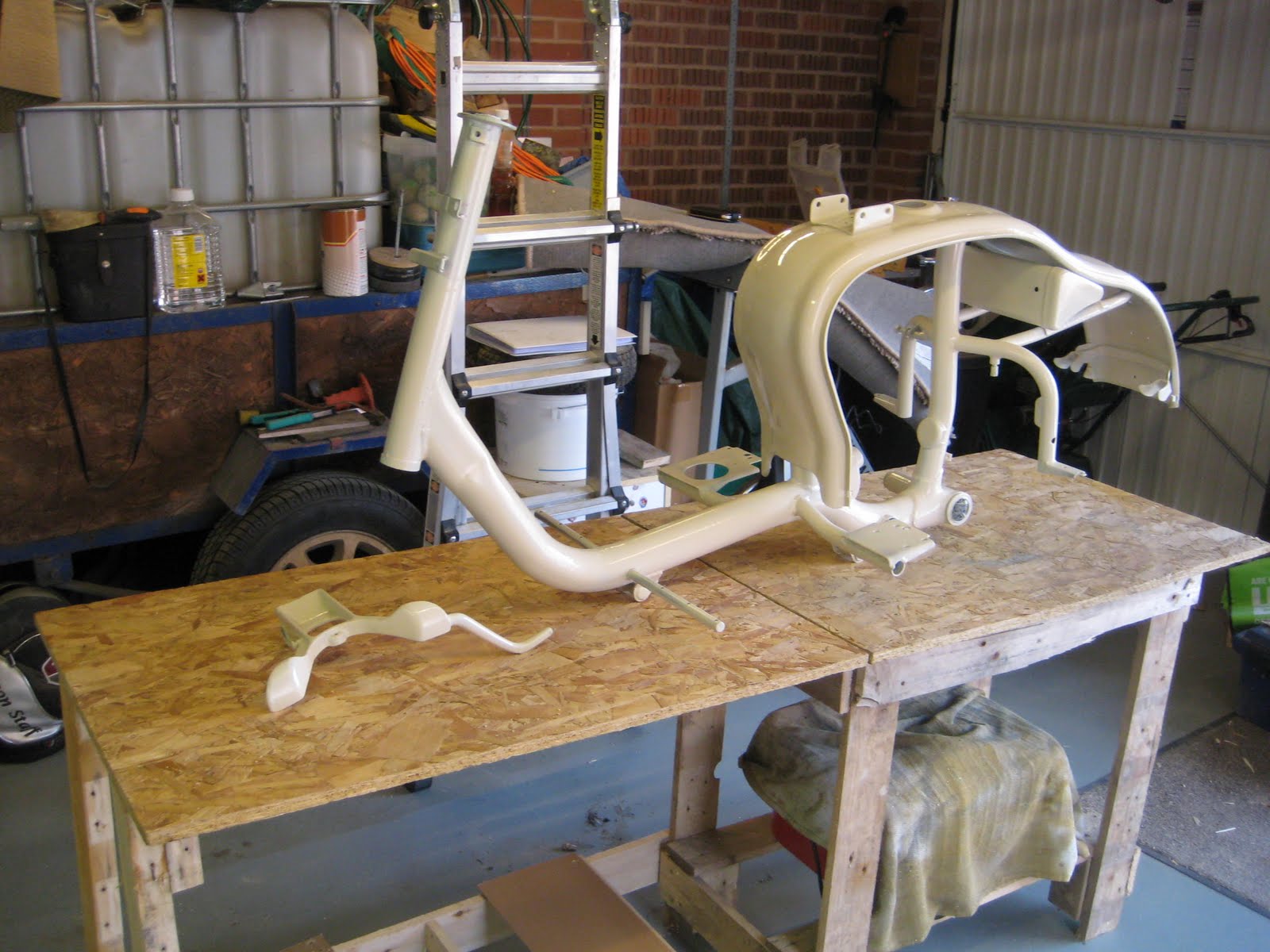 Lambretta Ld Restoration The Rebuild Finally Starts