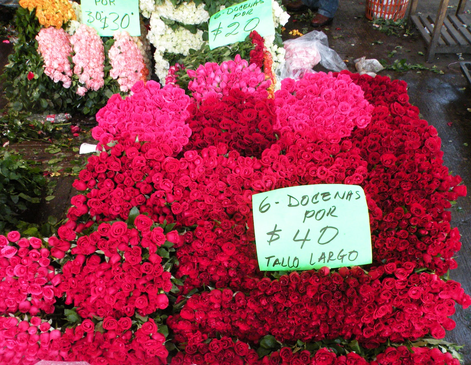 GOOD FOOD IN MEXICO CITY Bed of Roses The Jamaica Market