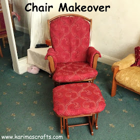 chair makeover muslim blog sewing