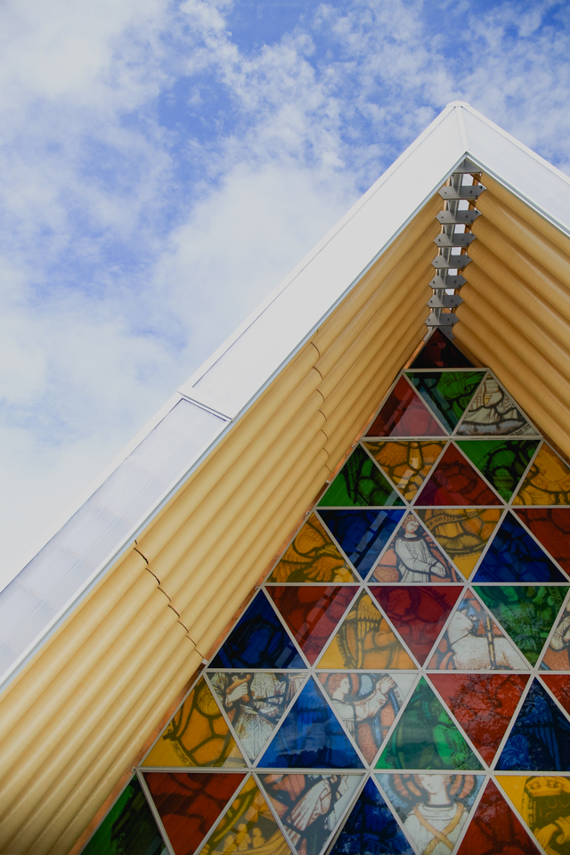 cardboard cathedral exterior