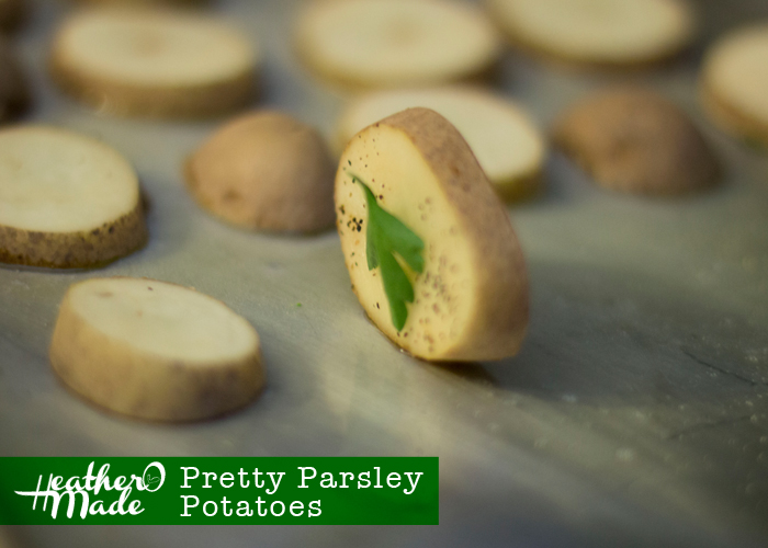Heather O Made Pretty Parsley Potatoes