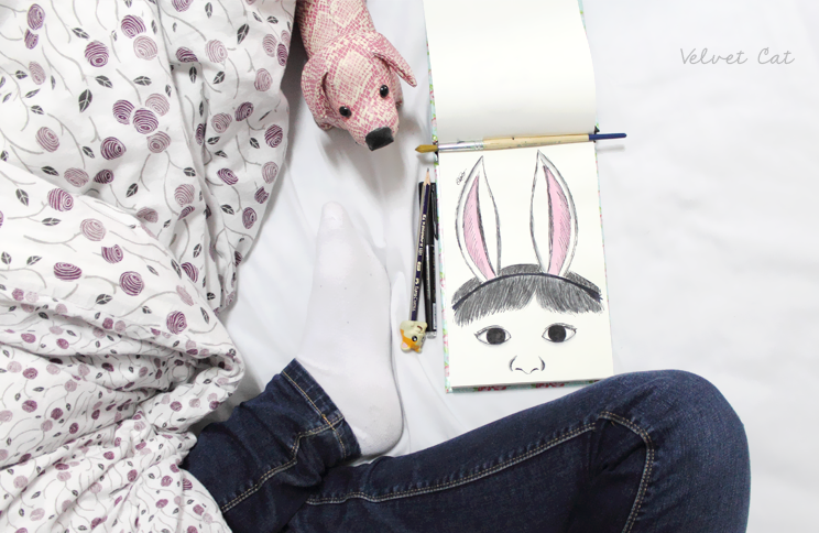 ilustration rabbit boy niño conejo ilustración