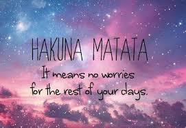 It Means No Worries