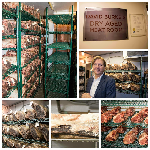 David Burke's Primehouse - Dry Aged Meat Room